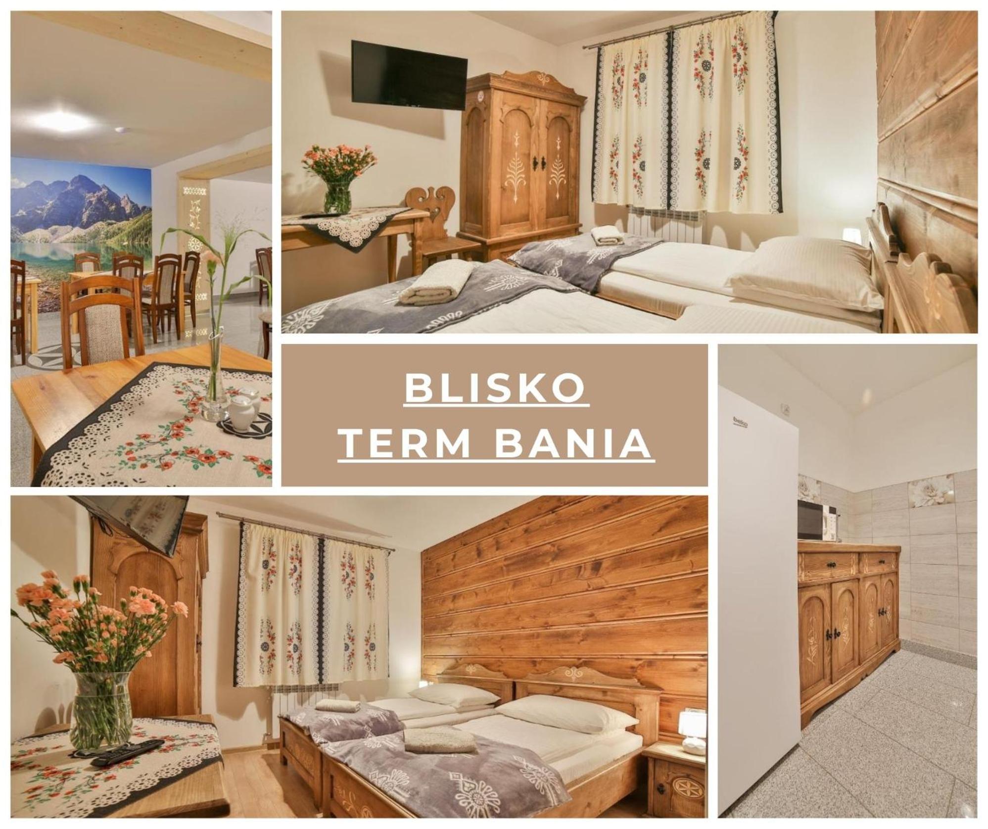 Pokoje Na Zakrecie - Blisko Term Bania Oraz Restauracji - Rodzinna Atmosfera Białka Tatrzańska Exterior foto